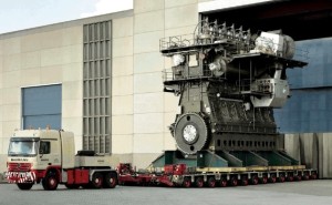 largest diesel engine in the world