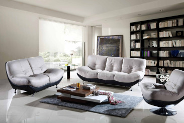 black-and-silver-couches