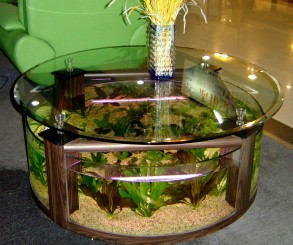 Aquarium-table