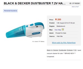 black-and-decker-dustbuster-vacuum-cleaners-for-sale