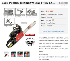 chainsaw- for-sale