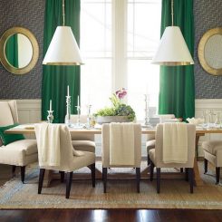 dining room curtain ideas