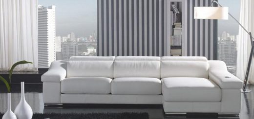 gorgeous white couches