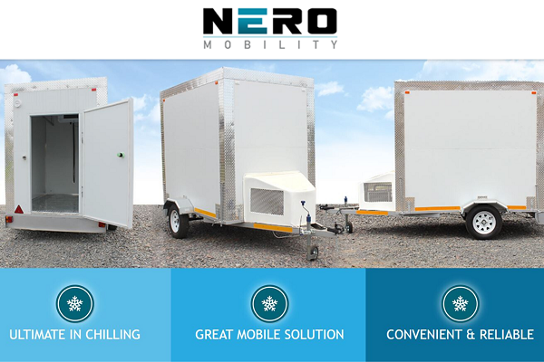Nero Mobility's mobile cold room and freezer solutions
